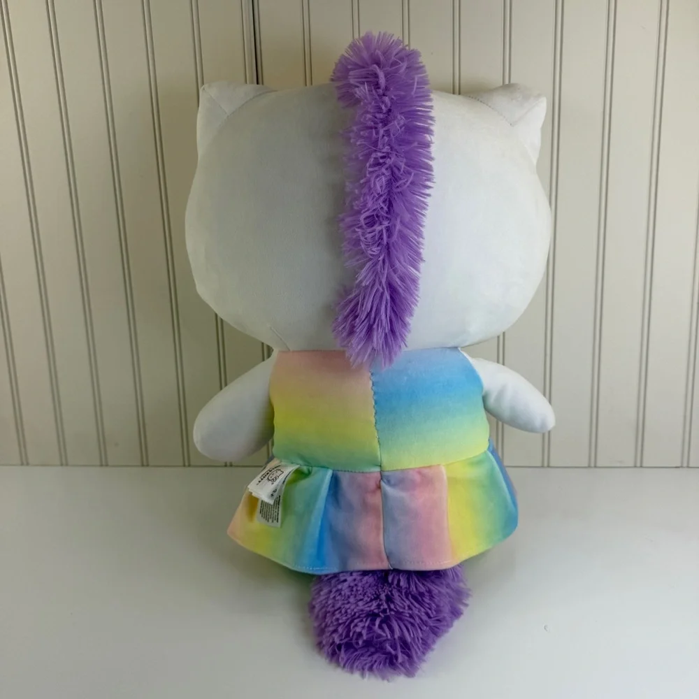 Sanrio Hello Kitty 24” Rainbow‎ 🌈 🦄 Unicorn Plush Doll Large Plush